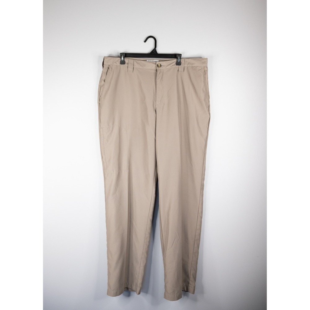 Columbia PFG Pants Mens 40x34 Tan Excellent Outdoor Hiking Fishing Performance